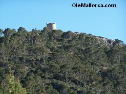 torre vigilancia playas, cap andritxol