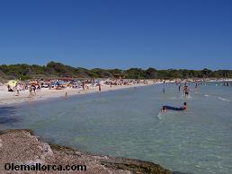 colonia Sant Jordi beach